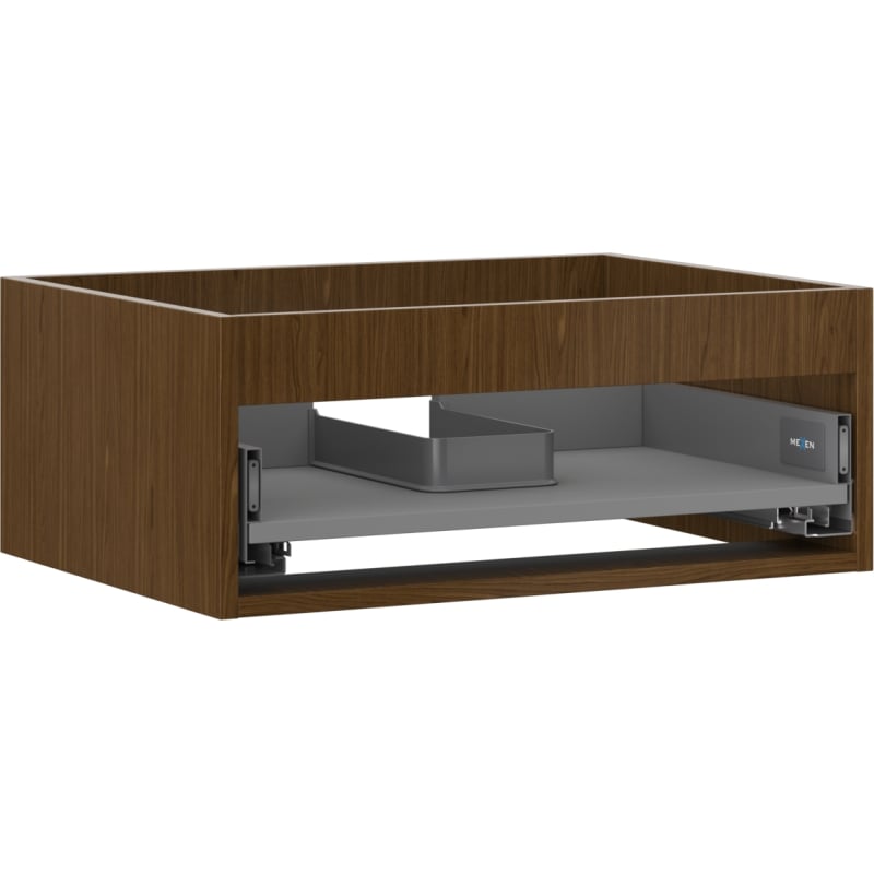 Mexen Box-A korpus szafki podumywalkowej 60 cm, 1 szuflada, orzech - 91AX0-0600-235-1-86