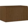 Mexen Rivel szafka łazienkowa podumywalkowa 80 cm, 1 szuflada, ryflowana , orzech - 91A20-08047-1-BF86