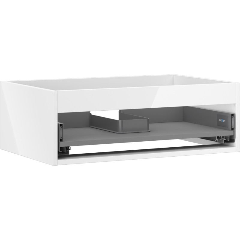 Mexen Box-A korpus szafki podumywalkowej 70 cm, 1 szuflada, biały połysk - 91AX0-0700-235-1-00