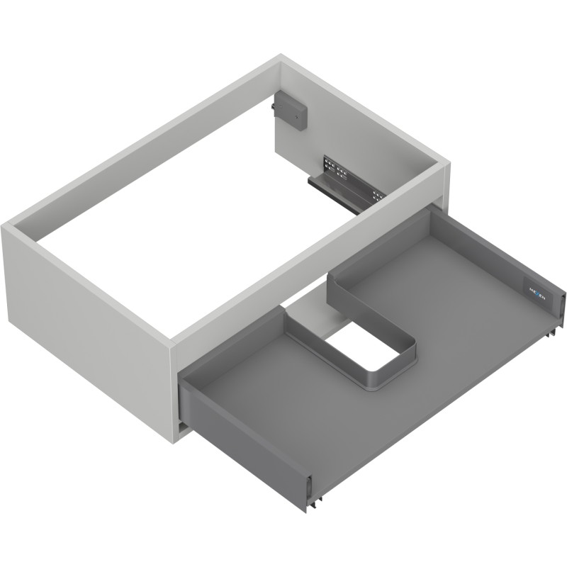 Mexen Box-A korpus szafki podumywalkowej 70 cm, 1 szuflada, szary mat - 91AX0-0700-235-1-62