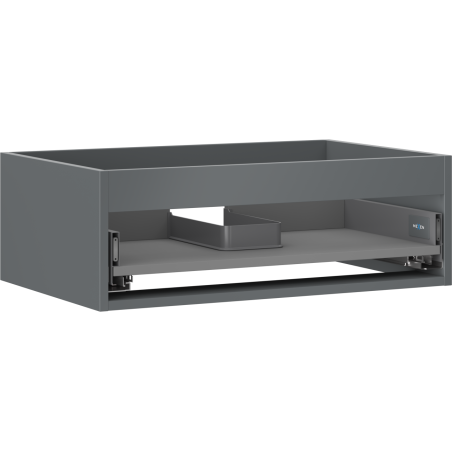Mexen Box-A korpus szafki podumywalkowej 70 cm, 1 szuflada, grafit mat - 91AX0-0700-235-1-66