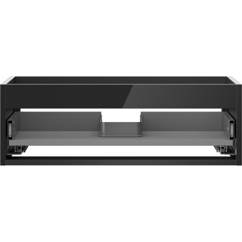 Mexen Box-A korpus szafki podumywalkowej 70 cm, 1 szuflada, czarny połysk - 91AX0-0700-235-1-70