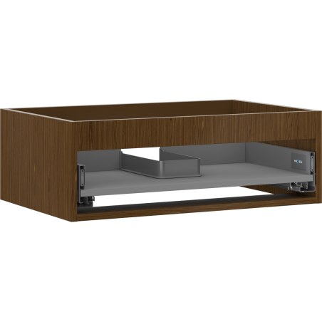 Mexen Box-A korpus szafki podumywalkowej 70 cm, 1 szuflada, orzech - 91AX0-0700-235-1-86