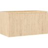 Mexen Rivel szafka łazienkowa podumywalkowa 90 cm, 1 szuflada, ryflowana , dąb - 91A20-09047-1-BF81
