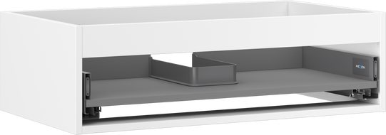 Mexen Box-A korpus szafki podumywalkowej 80 cm, 1 szuflada, biały mat - 91AX0-0800-235-1-01