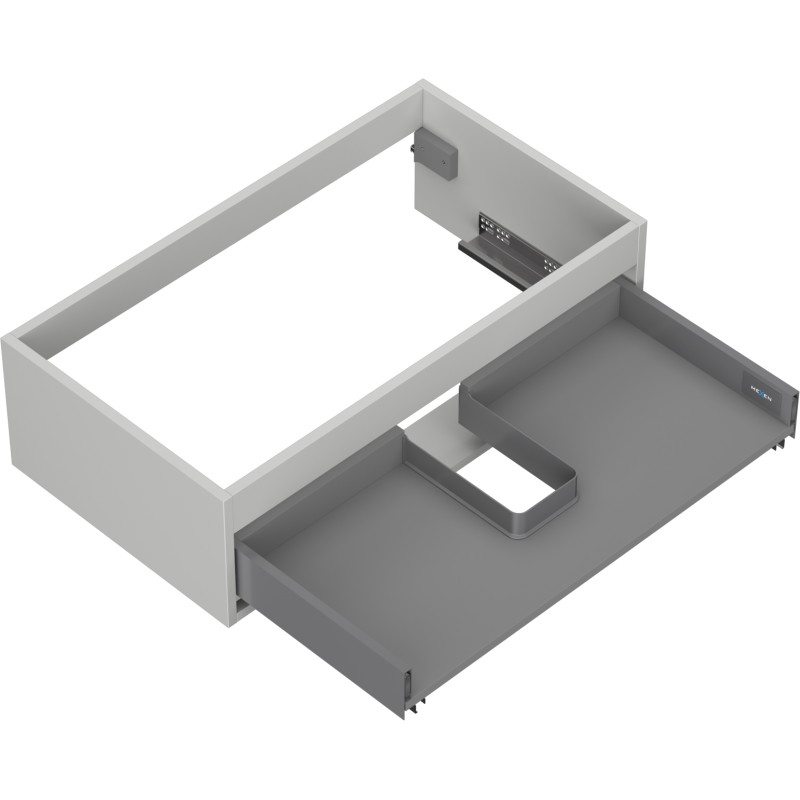 Mexen Box-A korpus szafki podumywalkowej 80 cm, 1 szuflada, szary mat - 91AX0-0800-235-1-62
