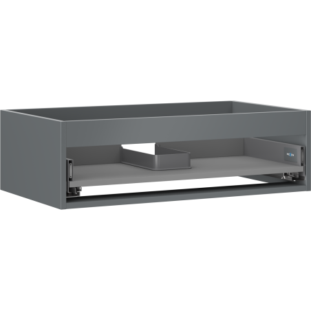 Mexen Box-A korpus szafki podumywalkowej 80 cm, 1 szuflada, grafit mat - 91AX0-0800-235-1-66