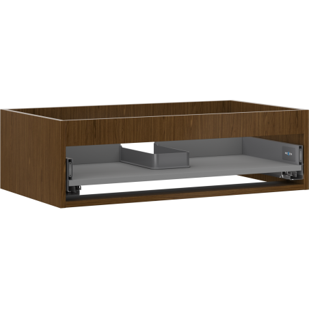 Mexen Box-A korpus szafki podumywalkowej 80 cm, 1 szuflada, orzech - 91AX0-0800-235-1-86