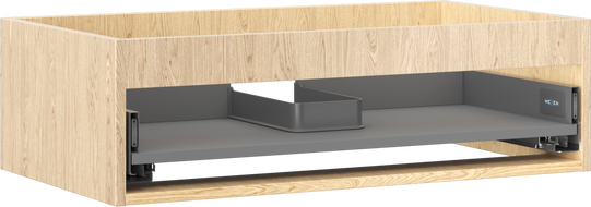 Mexen Box-A korpus szafki podumywalkowej 80 cm, 1 szuflada, dąb - 91AX0-0800-235-1-81