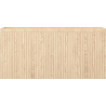 Mexen Rivel szafka łazienkowa podumywalkowa 100 cm, 1 szuflada, ryflowana , dąb - 91A20-10047-1-BF81