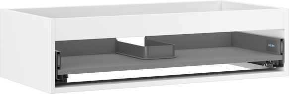 Mexen Box-A korpus szafki podumywalkowej 90 cm, 1 szuflada, biały mat - 91AX0-0900-235-1-01