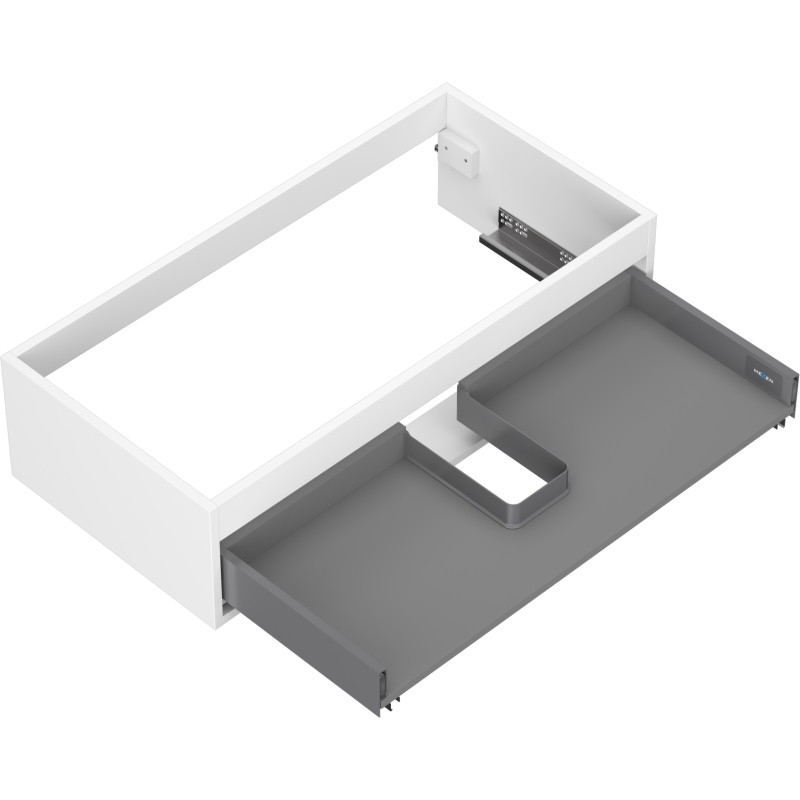 Mexen Box-A korpus szafki podumywalkowej 90 cm, 1 szuflada, biały mat - 91AX0-0900-235-1-01