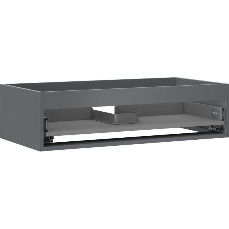 Mexen Box-A korpus szafki podumywalkowej 90 cm, 1 szuflada, grafit mat - 91AX0-0900-235-1-66