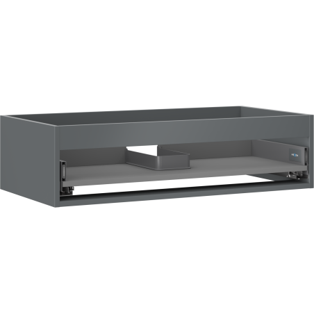 Mexen Box-A korpus szafki podumywalkowej 90 cm, 1 szuflada, grafit mat - 91AX0-0900-235-1-66