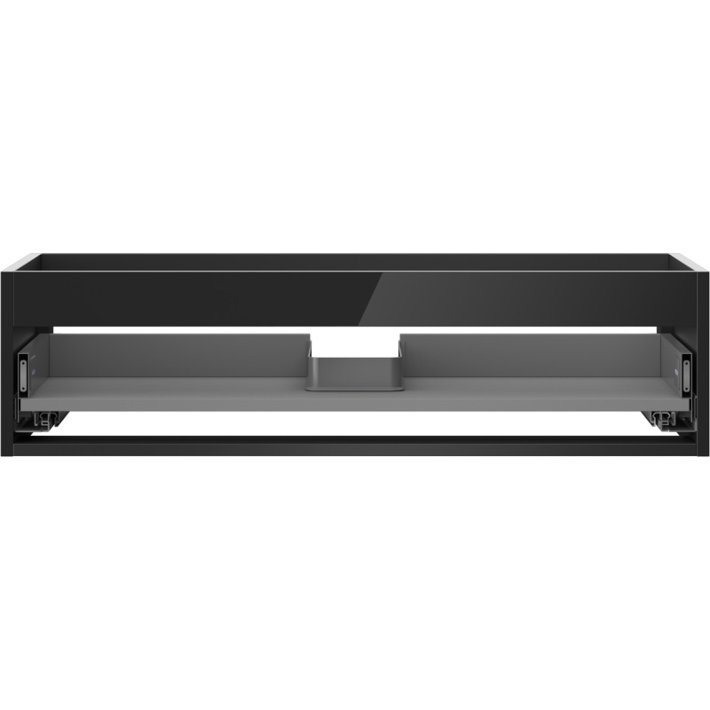 Mexen Box-A korpus szafki podumywalkowej 90 cm, 1 szuflada, czarny połysk - 91AX0-0900-235-1-70