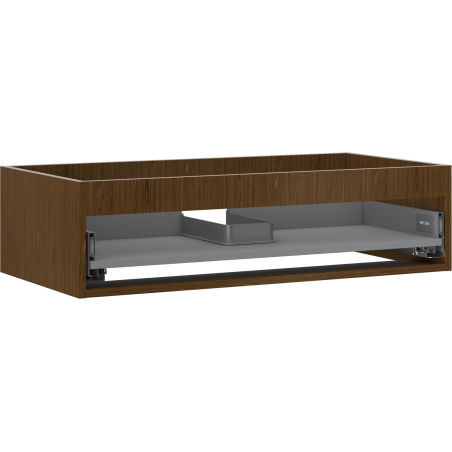 Mexen Box-A korpus szafki podumywalkowej 90 cm, 1 szuflada, orzech - 91AX0-0900-235-1-86