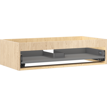 Mexen Box-A korpus szafki podumywalkowej 90 cm, 1 szuflada, dąb - 91AX0-0900-235-1-81