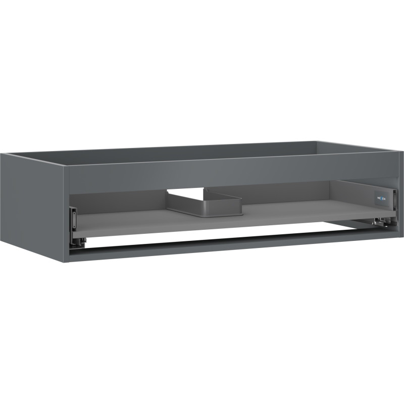 Mexen Box-A korpus szafki podumywalkowej 100 cm, 1 szuflada, grafit mat - 91AX0-1000-235-1-66