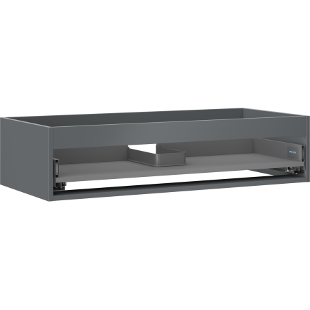 Mexen Box-A korpus szafki podumywalkowej 100 cm, 1 szuflada, grafit mat - 91AX0-1000-235-1-66