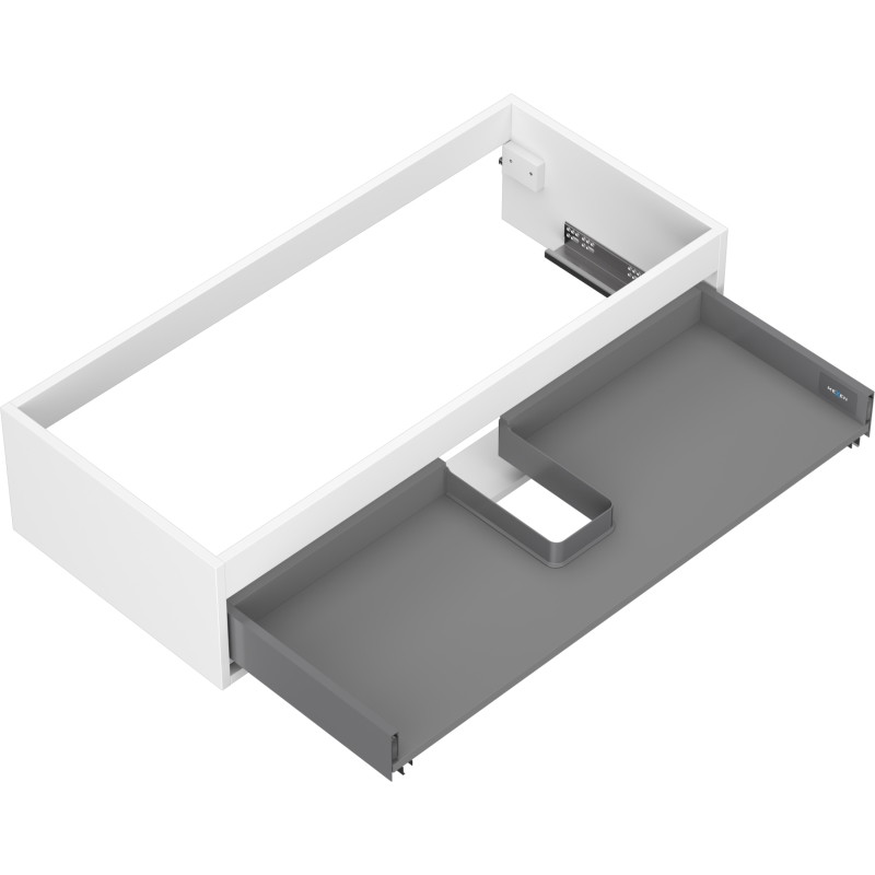 Mexen Box-A korpus szafki podumywalkowej 100 cm, 1 szuflada, biały mat - 91AX0-1000-235-1-01