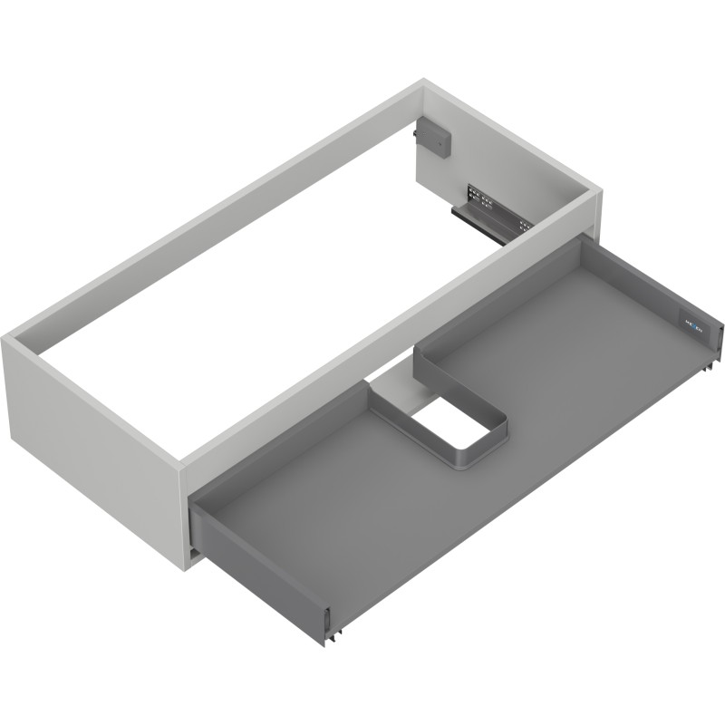 Mexen Box-A korpus szafki podumywalkowej 100 cm, 1 szuflada, szary mat - 91AX0-1000-235-1-62