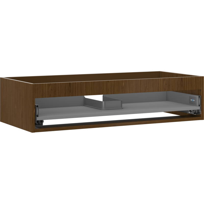 Mexen Box-A korpus szafki podumywalkowej 100 cm, 1 szuflada, orzech - 91AX0-1000-235-1-86
