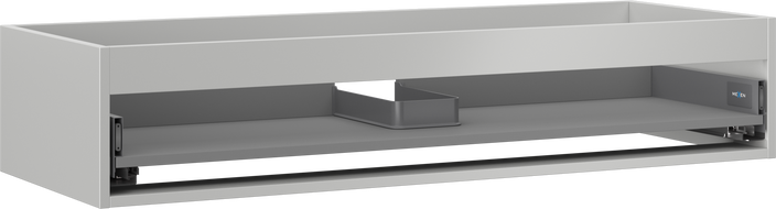 Mexen Box-A korpus szafki podumywalkowej 120 cm, 1 szuflada, szary mat - 91AX0-1200-235-1-62