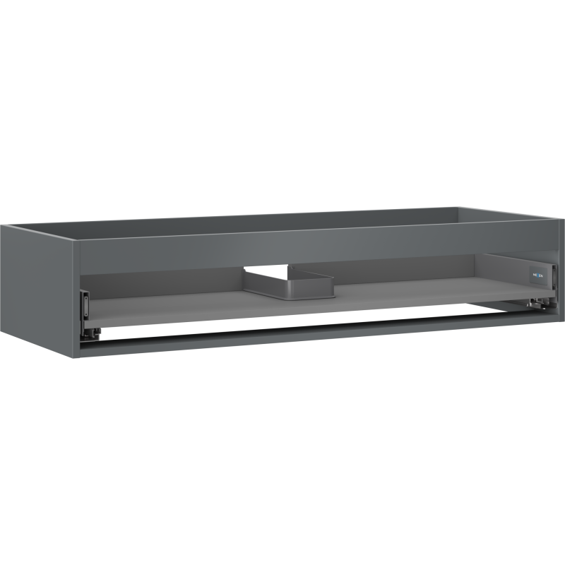 Mexen Box-A korpus szafki podumywalkowej 120 cm, 1 szuflada, grafit mat - 91AX0-1200-235-1-66
