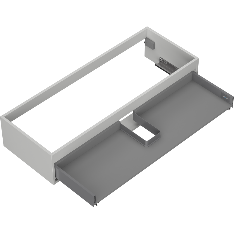 Mexen Box-A korpus szafki podumywalkowej 120 cm, 1 szuflada, szary mat - 91AX0-1200-235-1-62