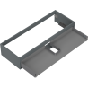 Mexen Box-A korpus szafki podumywalkowej 120 cm, 1 szuflada, grafit mat - 91AX0-1200-235-1-66