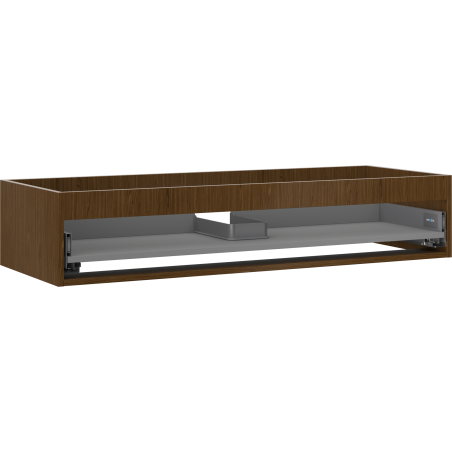 Mexen Box-A korpus szafki podumywalkowej 120 cm, 1 szuflada, orzech - 91AX0-1200-235-1-86