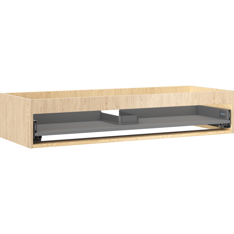 Mexen Box-A korpus szafki podumywalkowej 120 cm, 1 szuflada, dąb - 91AX0-1200-235-1-81