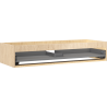 Mexen Box-A korpus szafki podumywalkowej 120 cm, 1 szuflada, dąb - 91AX0-1200-235-1-81