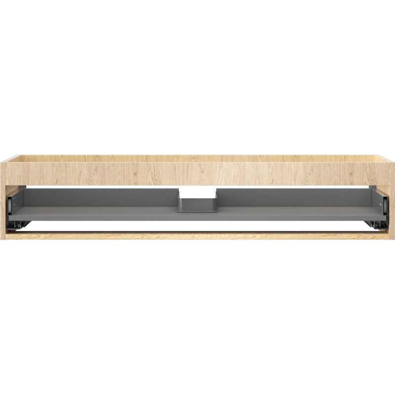 Mexen Box-A korpus szafki podumywalkowej 120 cm, 1 szuflada, dąb - 91AX0-1200-235-1-81