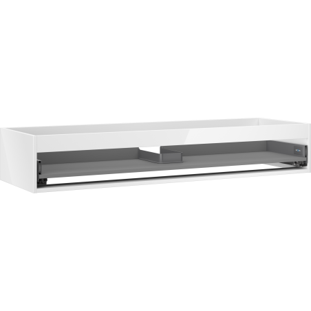 Mexen Box-A korpus szafki podumywalkowej 140 cm, 1 szuflada, biały połysk - 91AX0-1400-235-1-00