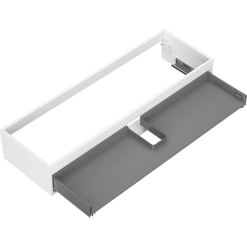 Mexen Box-A korpus szafki podumywalkowej 140 cm, 1 szuflada, biały mat - 91AX0-1400-235-1-01