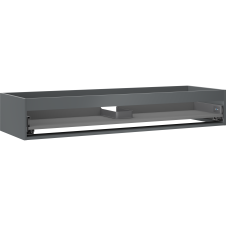 Mexen Box-A korpus szafki podumywalkowej 140 cm, 1 szuflada, grafit mat - 91AX0-1400-235-1-66
