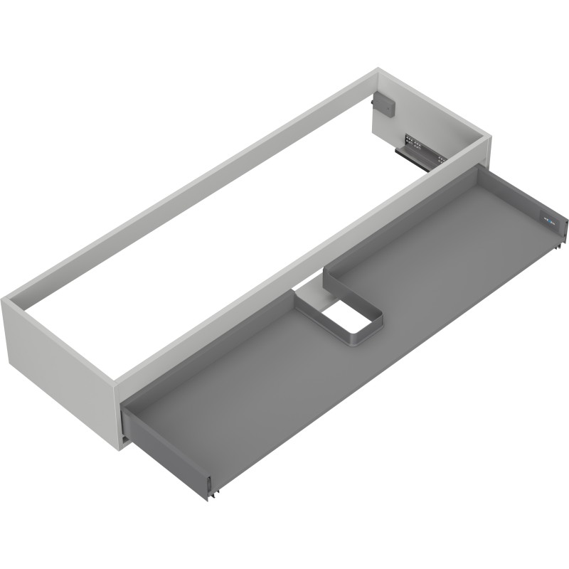 Mexen Box-A korpus szafki podumywalkowej 140 cm, 1 szuflada, szary mat - 91AX0-1400-235-1-62