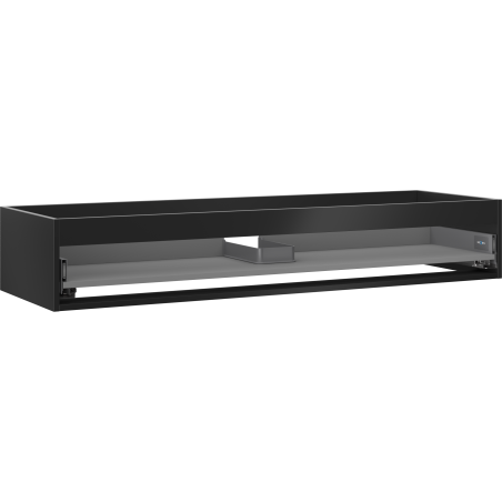 Mexen Box-A korpus szafki podumywalkowej 140 cm, 1 szuflada, czarny mat - 91AX0-1400-235-1-71