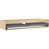 Mexen Box-A korpus szafki podumywalkowej 140 cm, 1 szuflada, dąb - 91AX0-1400-235-1-81