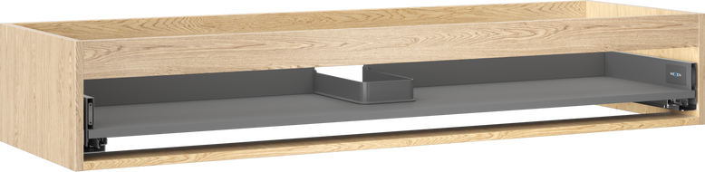 Mexen Box-A korpus szafki podumywalkowej 140 cm, 1 szuflada, dąb - 91AX0-1400-235-1-81