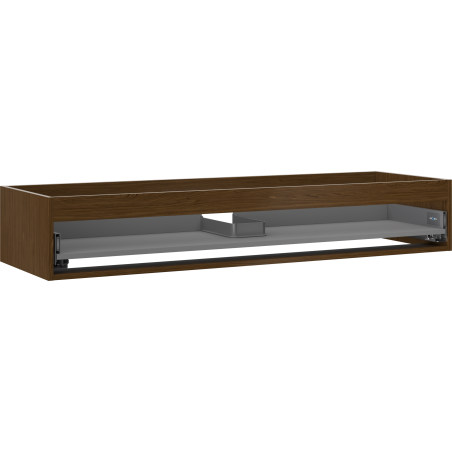 Mexen Box-A korpus szafki podumywalkowej 140 cm, 1 szuflada, orzech - 91AX0-1400-235-1-86