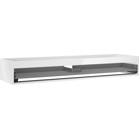 Mexen Box-A korpus szafki podumywalkowej 160 cm, 1 szuflada, biały połysk - 91AX0-1600-235-1-00