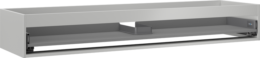 Mexen Box-A korpus szafki podumywalkowej 160 cm, 1 szuflada, szary mat - 91AX0-1600-235-1-62