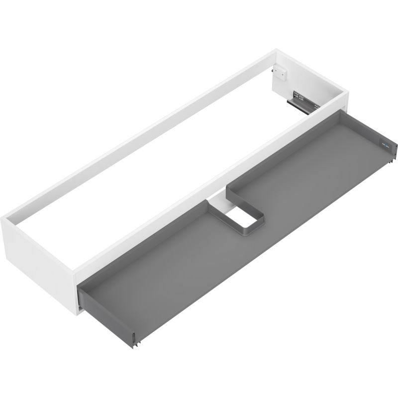 Mexen Box-A korpus szafki podumywalkowej 160 cm, 1 szuflada, biały mat - 91AX0-1600-235-1-01