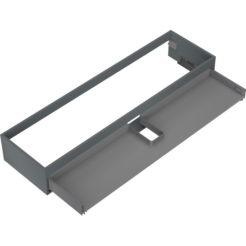 Mexen Box-A korpus szafki podumywalkowej 160 cm, 1 szuflada, grafit mat - 91AX0-1600-235-1-66