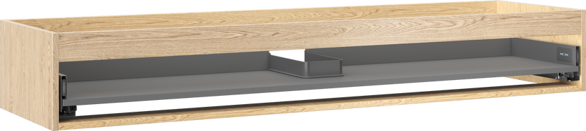 Mexen Box-A korpus szafki podumywalkowej 160 cm, 1 szuflada, dąb - 91AX0-1600-235-1-81