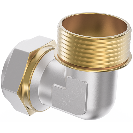 Mexen PEX-S kolano skręcane PEX 20 x 3/4 GZ - W97227-2034M-00