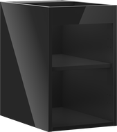 Mexen Box-A korpus szafki podumywalkowej 30 cm, czarny połysk - 91AX1-0300-470-1-70