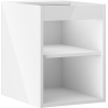 Mexen Box-A korpus szafki podumywalkowej 35 cm, biały połysk - 91AX1-0350-470-1-00